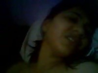 Indian girl fingers herself in the dark