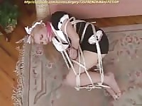Maid fetches the rope