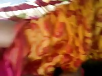 His amateur Indian wife's tits