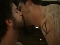 Deep kisses turn to deep anal sex