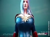 Superhero 3d animation