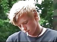 Gay teens ass fuck in park