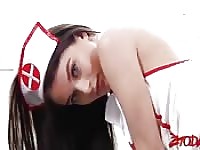Hot nurse gets fucked in POV