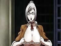 Busty woman seduces prisoner