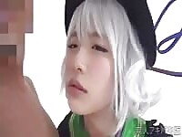 Cosplayteen beim Casting gebumst
