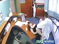 Sucking off a doctor