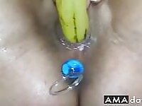 Amateur milf milf fuck squirting fucking a banana